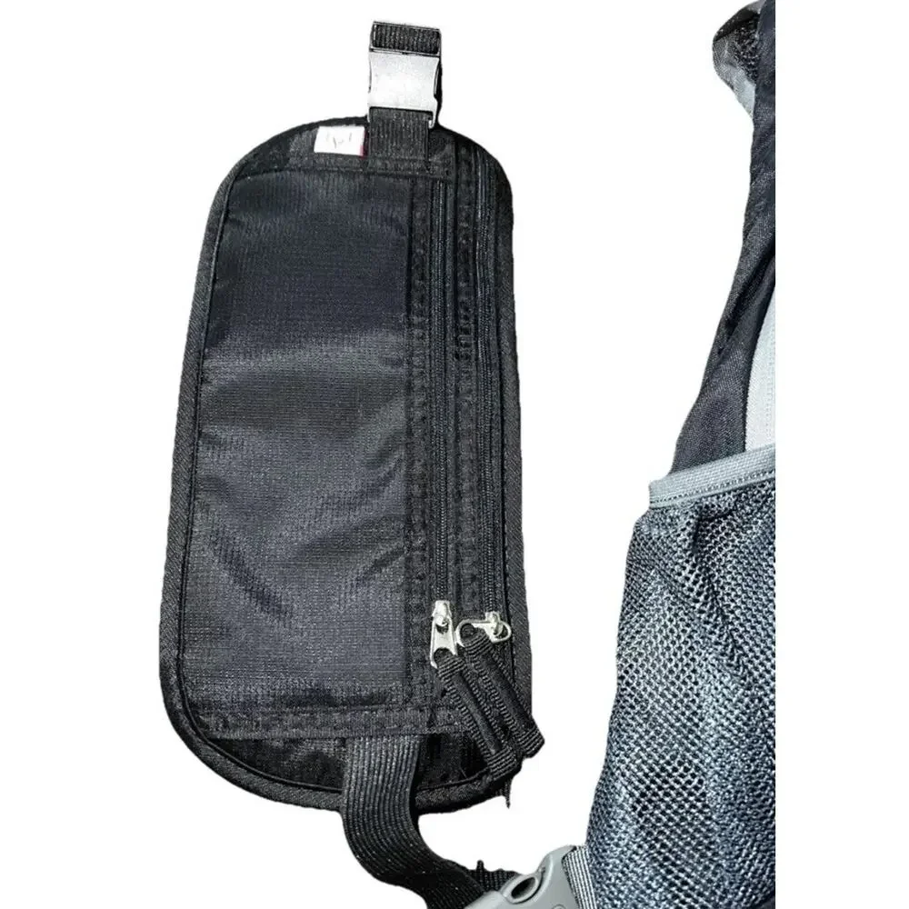 Crossbody Business Messenger Sling Shoulder Bag Slim Design Unisex + Travel Belt